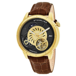 Stuhrling Original Legacy Gold-tone Dial Mens Watch M15400 1