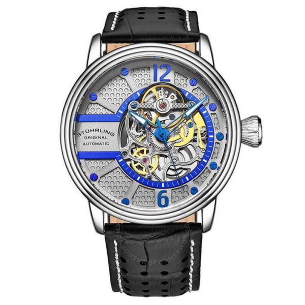 Stuhrling Original Legacy Silver-tone Dial Mens Watch M15849 1