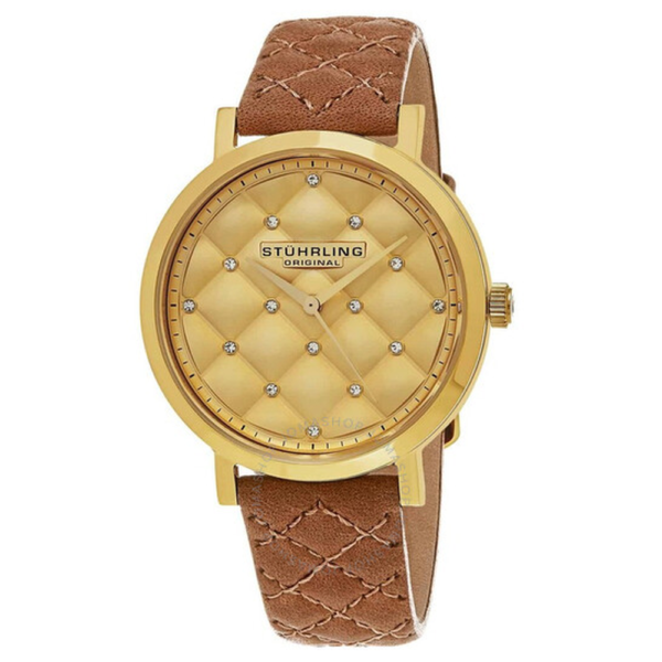 Stuhrling Original Vogue Gold-tone Dial Ladies Watch M15282 1