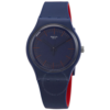 Swatch Bluenred Quartz Blue Dial Mens Watch SUON146 1