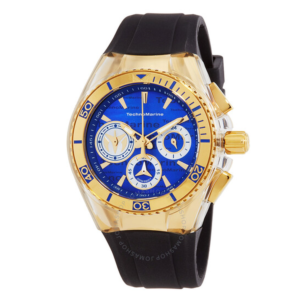 Technomarine Cruise Chronograph Quartz Blue Dial Ladies Watch TM-120031 1