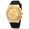 Technomarine Cruise Diva Pave Chronograph Gold Dial Watch TM-120041 1