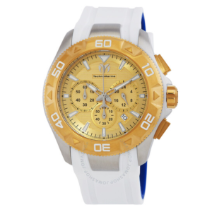 Technomarine UF6 Chronograph Quartz Gold Dial Mens Watch TM-622006 1