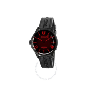 U-Boat Darkmoon Quartz Red Dial Mens Watch 9306 1