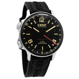 U-Boat Lefty Capsoil Quartz Black Dial Mens Watch 8769 1