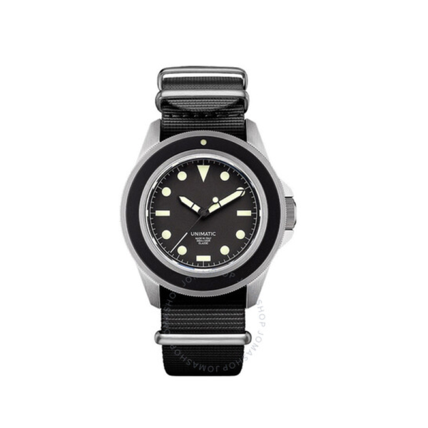 Unimatic U1 Classic Automatic Black Dial Mens Watch UC1 1