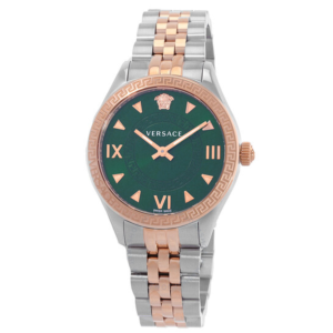 Versace Hellenyium Quartz Green Dial Ladies Watch VE2S00422 1