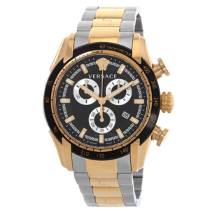 Versace V-Ray Chronograph Quartz Black Dial Mens Watch VE2I00421 1