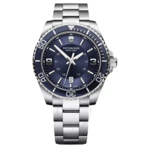 Victorinox Maverick Quartz Blue Dial Mens Watch 242007 1