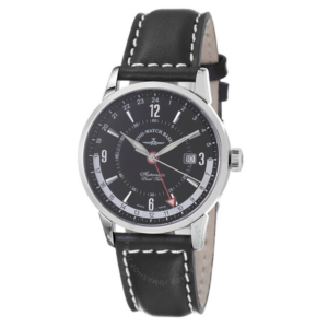 Zeno Magellano Automatic Black Dial Mens Watch 6069GMT-C1 1