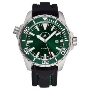 Zeno Professional Diver Automatic Green Dial Mens Watch 6603-2824-A8 1