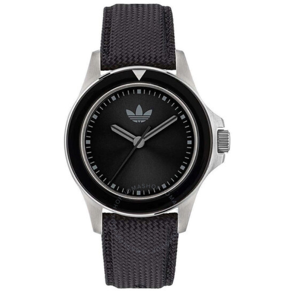 Adidas Originals Expression One Black Dial Unisex Watch AOFH23016 1