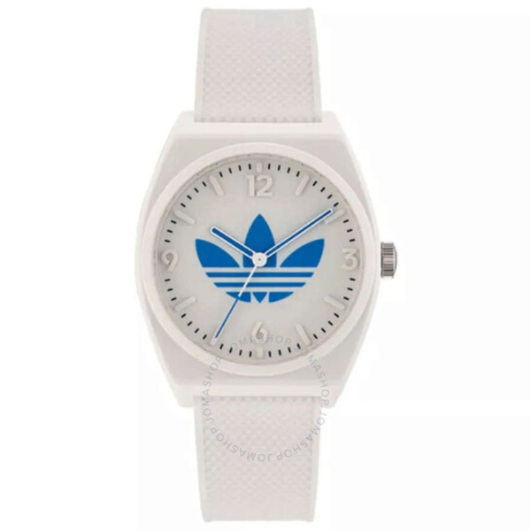 Adidas Originals Project Two White Dial Unisex Watch AOST23048 1