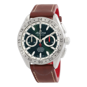 Alpina Alpiner4 Chronograph Automatic Green Dial Mens Watch AL-860GRS5AQ6 1