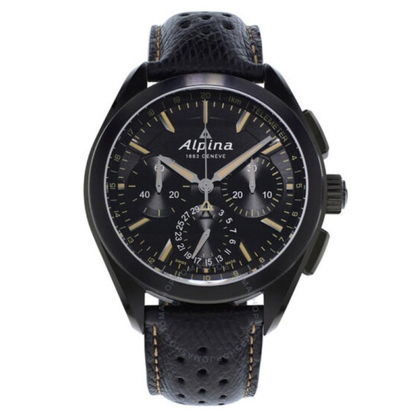 Alpina Alpiner 4 Chronograph Automatic Mens Watch 760BBG5FBAQ6 1