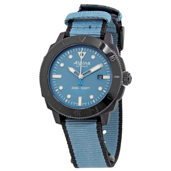 Alpina Seastrong Diver Automatic Blue Dial Mens Watch AL-525LNB4VG6BLK 1