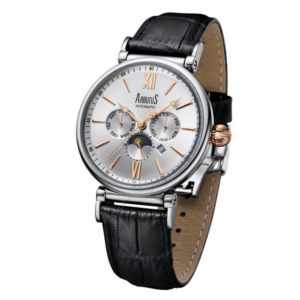 Arbutus 5th Ave Automatic Silver Dial Mens Watch AR1710SWB 1