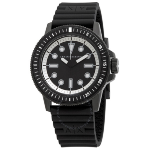 Armani Exchange Leonardo Quartz Black Dial Mens Watch AX1852 1