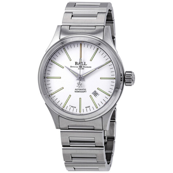 Ball Fireman Automatic White Dial Mens Watch NM2188C-S1-WH 1