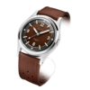 Baltic Hermetique Automatic Brown Dial Mens Watch HERMBROWN 1