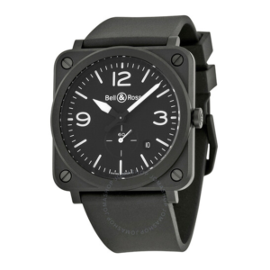 Bell and Ross Aviation Black Dial Mens Watch BLRBRS-BL-CEM 1