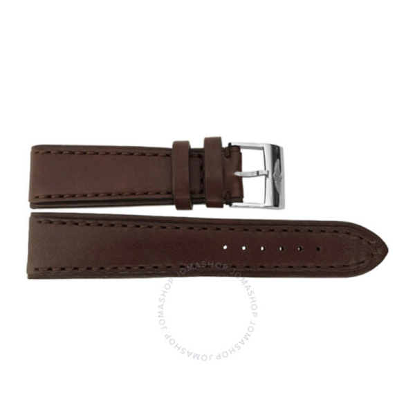 Breitling 24mm Brown Leather Strap 479X 1