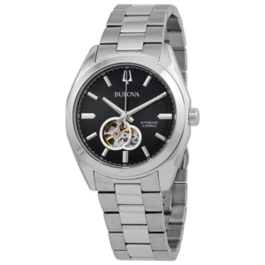 Bulova Surveyor Automatic Black Dial Mens Watch 96A270 1