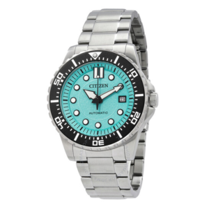 Citizen Automatic Aqua Blue Dial Mens Watch NJ0170-83X 1