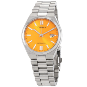 Citizen Automatic Yellow Dial Mens Watch NJ0150-81Z 1