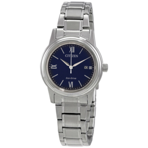 Citizen Blue Dial Stainless Steel Ladies Watch FE1220-89L 1