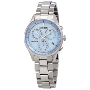 Citizen Chandler Chronograph Blue Dial Ladies Watch FB1440-57L 1