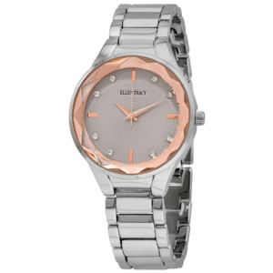 Ellen Tracy Quartz Grey Dial Ladies Watch ET5313SL 1