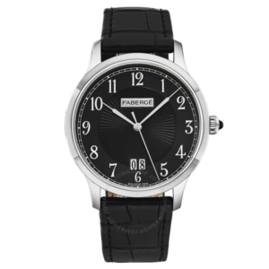 Faberge Agathon Automatic Black Dial Mens Watch FAB-206 1