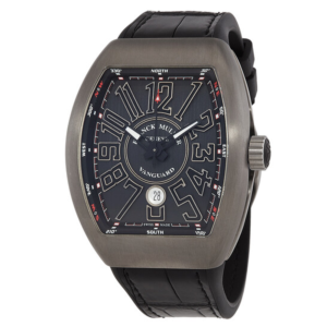 Franck Muller Vanguard Automatic Black Dial Mens Watch 45SCSTLGRYSIL 1