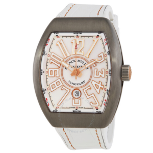 Franck Muller Vanguard Automatic White Dial Mens Watch 45SCWHTWHT5NBR 1