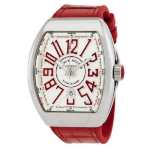 Franck Muller Vanguard Automatic White Dial Mens Watch 45SCWHTWHTRED 1