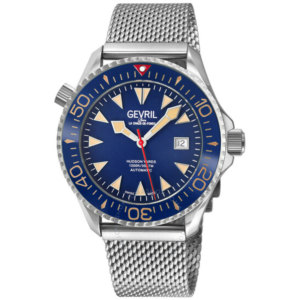 Gevril Hudson Yards Automatic Blue Dial Mens Watch 48841B 1