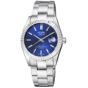 Gevril West Village Blue Dial Mens Watch 48920 1