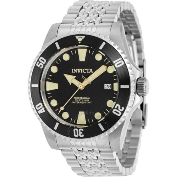 Invicta Pro Diver Automatic Black Dial Mens Watch 39755 1