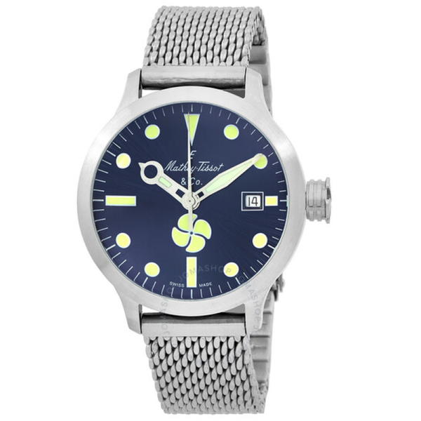 Mathey-Tissot Elica Automatic Blue Dial Mens Watch U-121ABU 1