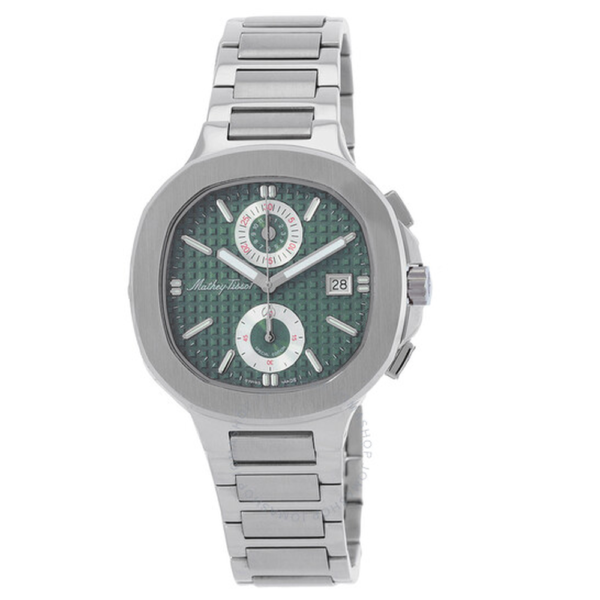 Mathey-Tissot Evasion Chronograph Quartz Green Dial Mens Watch H152CHAV 1