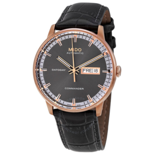 Mido Commander II Automatic Anthracite Dial Mens Watch M016.430.36.061.80 1