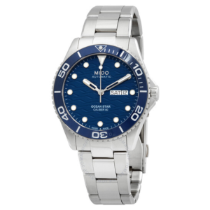 Mido Ocean Star Automatic Blue Dial Mens Watch M0424301104100 1