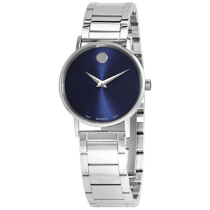 Movado Bold Quartz Blue Dial Ladies Watch 0607235 1