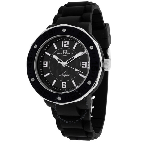 Oceanaut Acqua Quartz Black Dial Ladies Watch OC0219 1