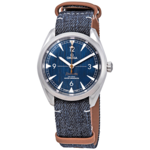 Omega Railmaster Automatic Blue Jeans Dial Mens Watch 220.12.40.20.03.001 1