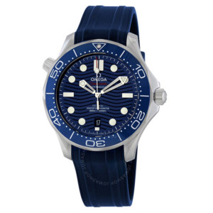 Omega Seamaster Automatic Blue Dial Mens Watch 210.32.42.20.03.001 1