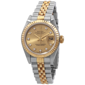 Pre-owned Rolex Datejust Automatic Diamond Ladies Watch 69173CDJ 1