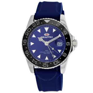 Seapro Agent Quartz Blue Dial Mens Watch SP0125 1