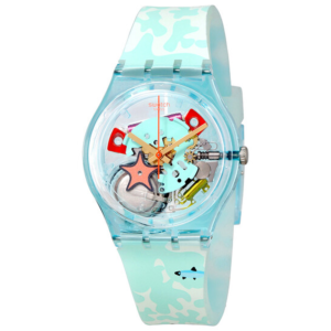 Swatch Piscina Transparent Dial Ladies Watch GL121 1